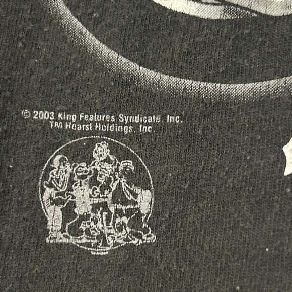 Vintage Y2K 2003 Popeye Chopper Motorcycle T-Shirt Biker Tee / Men’s Large - - Picture 3 of 4